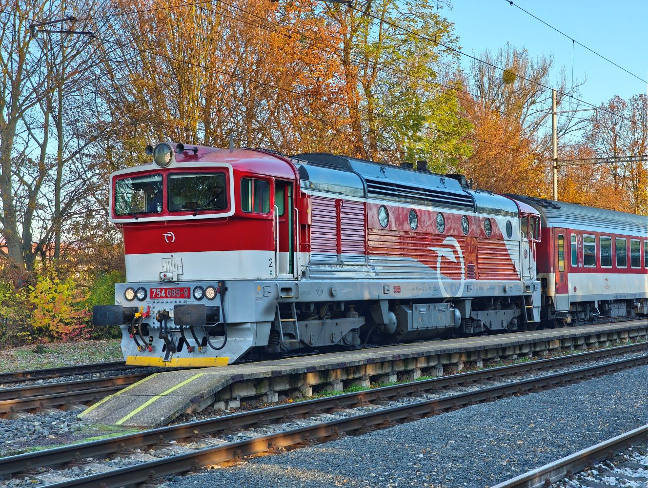 Fotovýlet: Mezi Zvolenem a Vrútky dne 31.10.2025